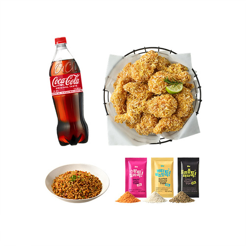 BHC 콰삭톡+맛초킹라이스+콜라1.25L