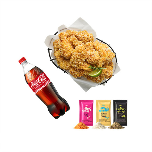 BHC 콰삭톡 윙+콜라1.25L