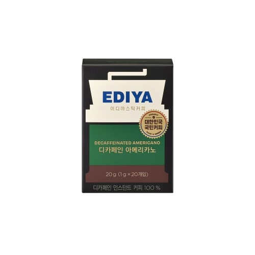 [이디야커피]스틱커피 디카페인아메리카노 20T