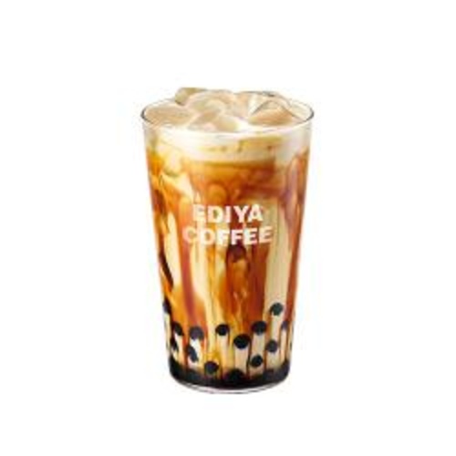 [이디야커피]ICED버블흑당라떼(L)
